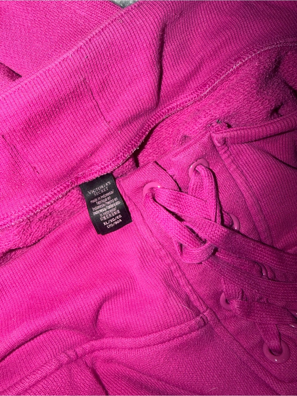 Victoria's Secret Hot Pink' Drawstring Sweatpants